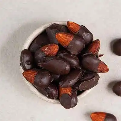 Roasted Almond Chocolate Bites